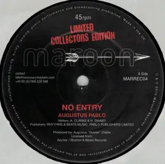 Augustus Pablo – No Entry (Vinyl, 12")