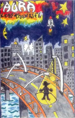 Aura (22) – Less Than Life (Cassette, Album)