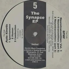 Auto Kinetic / BPMF – The Synapse EP (Vinyl, 12")