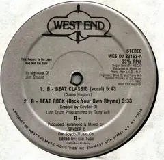 B+ West End Records – B-Beat Classic (Vinyl, 12")