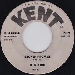 B.B. King – Broken Promise (Vinyl, 7")