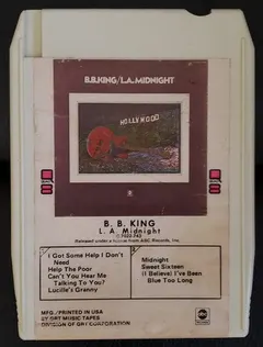 B.B. King – L.A. Midnight (8-Track Cartridge, Album)