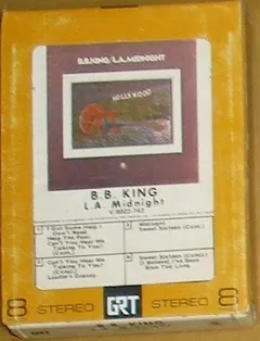 B.B. King – L.A. Midnight (8-Track Cartridge, Album)