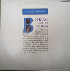 B.B. King – Live At The Regal (Vinyl, LP)