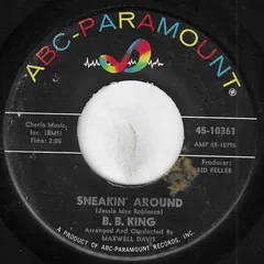 B.B. King – Sneakin' Around (Vinyl, 7")