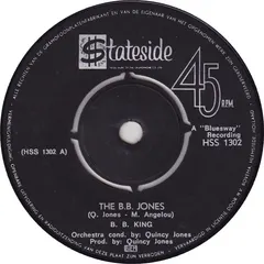 B.B. King – The B.B. Jones (Vinyl, 7")
