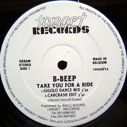 B-Beep – Take You For A Ride