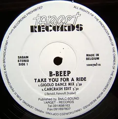 B-Beep – Take You For A Ride (Vinyl, 12")