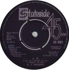 B. J. Wright – J. R. / Memory Bound (Vinyl, 7")
