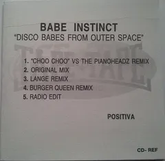 Babe Instinct – Disco Babes From Outer Space (CDr, Promo)