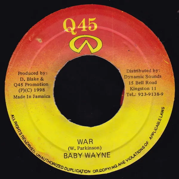 Baby Wayne – War