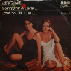 Baccara RCA Victor – Sorry, I'm A Lady (Vinyl, 7")