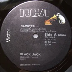 Baciotti RCA Victor – Black Jack (Vinyl, 12")