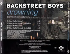 Backstreet Boys – Drowning (CD, Single)