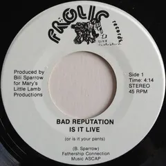 Bad Reputation (2) – Is It Live / Star Wars (Vinyl, 7")
