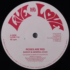 Badoo & General Echo – Roses Are Red (Vinyl, 12")