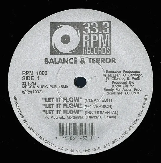 Balance & Terror – Let It Flow / Intro / Represent