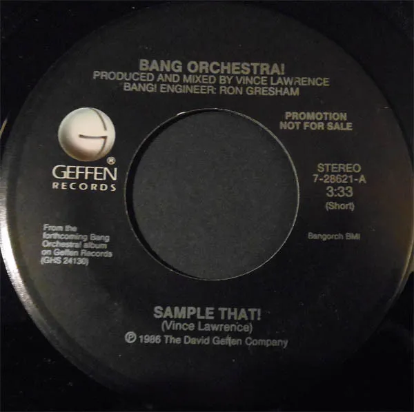 Bang Orchestra! – Sample That!