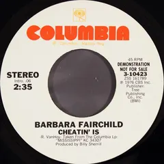 Barbara Fairchild – Cheatin' Is (Vinyl, 7")