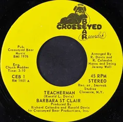 Barbara St Clair* – Teacherman (Vinyl, 7")