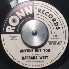 Barbara West – Anyone But You / You're No Good (Vinyl, 7")
