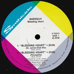 Bardeux – Bleeding Heart (Vinyl, 12")