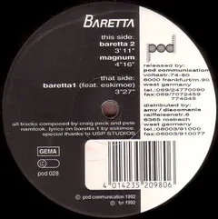 Baretta (2) – Baretta (Vinyl, 12")