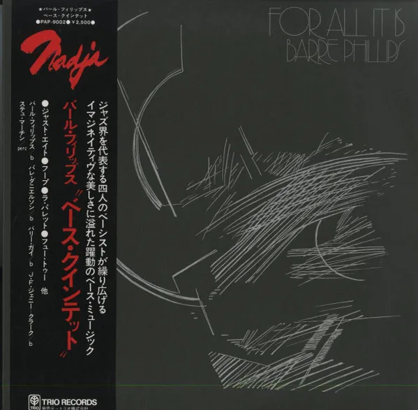 Barre Phillips – For All It Is