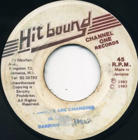 Barrington Levy – Dances Are Changing