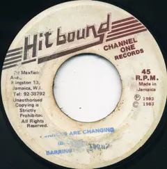 Barrington Levy – Dances Are Changing (Vinyl, 7")