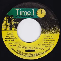 Barrington Levy Time 1 International – Here I Come (Vinyl, 7")