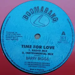 Barry Biggs – Time For Love (Vinyl, 12")