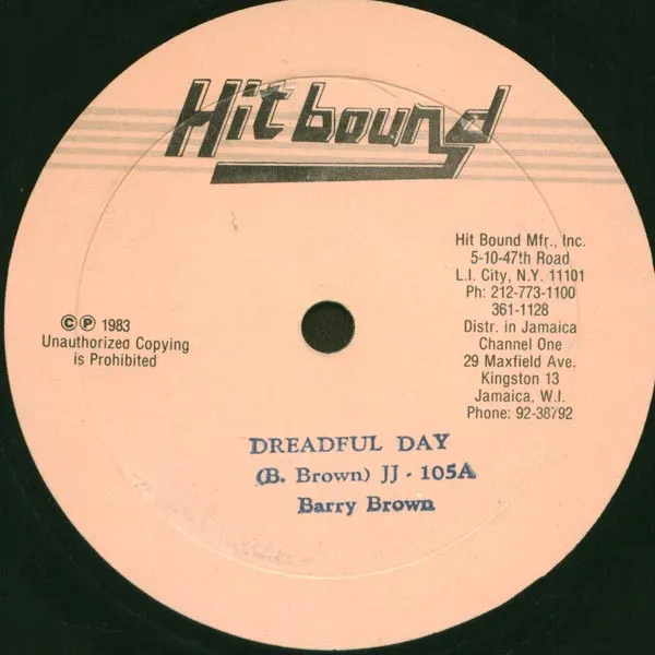 Barry Brown – Dreadful Day