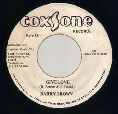Barry Brown – Give Love (Vinyl, 7")