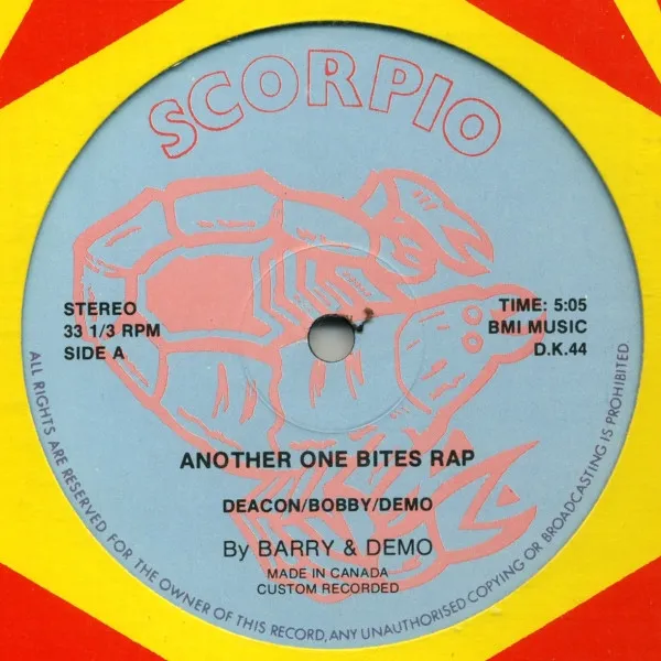 Barry & Demo – Another One Bites Rap