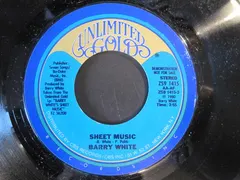 Barry White – Sheet Music (Vinyl, 7")