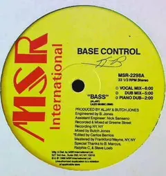 Base Control – Bass (Vinyl, 12")