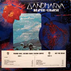 Beaver & Krause Warner Bros. Records – Gandharva (Vinyl, LP)