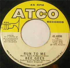 Bee Gees – Run To Me (Vinyl, 7")