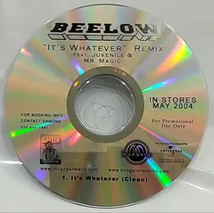 Beelow Feat. Juvenile (2) & Mr. Magic* – It's Whatever (Remix) (CD, Single)