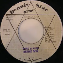 Beenie Don – Wine & Push (Vinyl, 7")