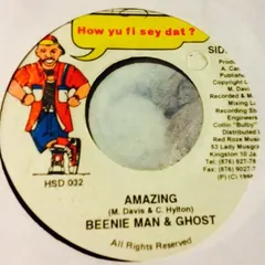 Beenie Man & Ghost (6) – Amazing (Vinyl, 7")