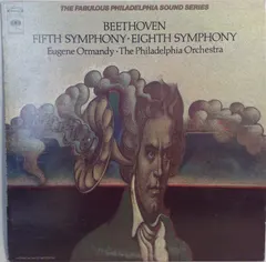 Beethoven* – Eugene Ormandy • The Philadelphia Orchestra - Fifth Symphony • Eighth Symphony (Vinyl, LP)
