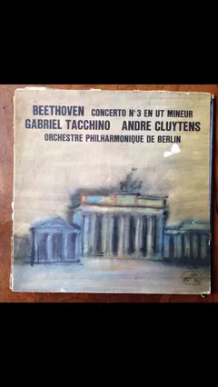 Beethoven*, Orchestre Philharmonique De Berlin*, Gabriel Tacchino, André Cluytens – Concerto N° 3 En Ut Mineur (Vinyl, LP)