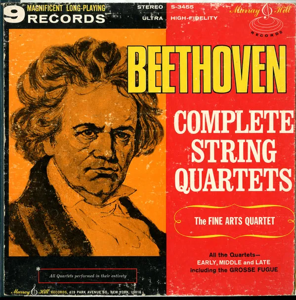 Beethoven*, The Fine Arts Quartet – Complete String Quartets