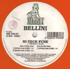 Bellini* – Hi-Tech Funk (Vinyl, 12")