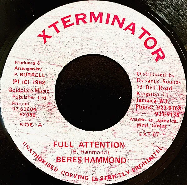 Beres Hammond – Full Attention