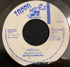 Beres Hammond Tappa Records – Strange (Vinyl, 7")