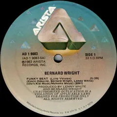 Bernard Wright Arista – Funky Beat (Vinyl, 12")