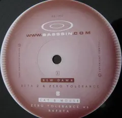 Beta 2 & Zero Tolerance / Zero Tolerance vs Naphta – New Dawn / Cat & Mouse (Vinyl, 12")